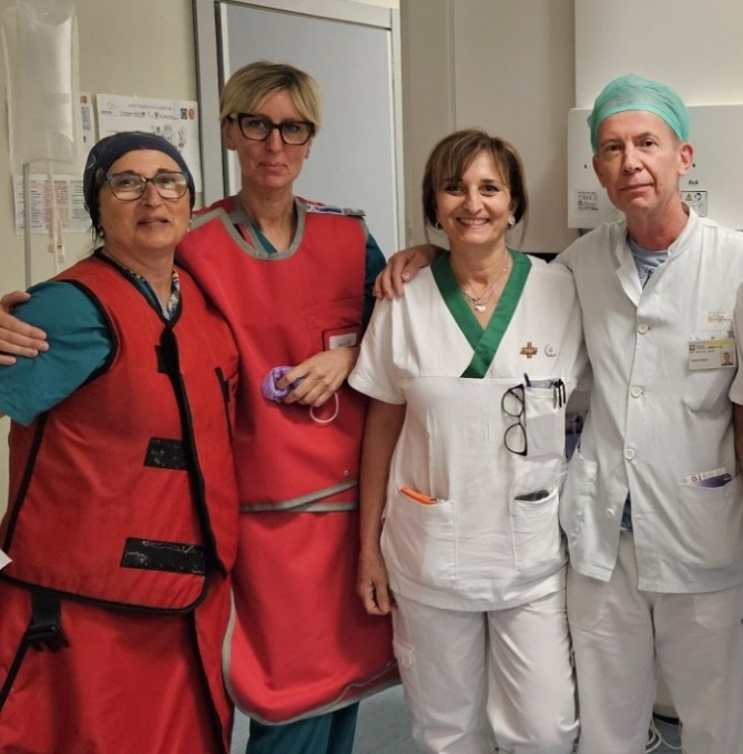 Pacemaker senza cavi per una paziente della Cardiologia di Tradate