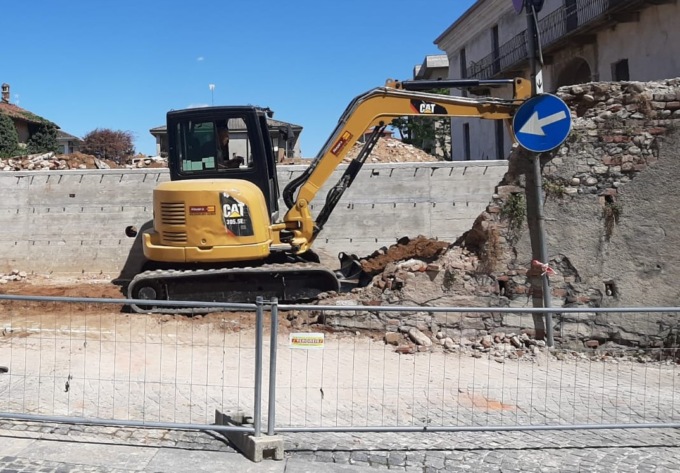 Proseguono i lavori a Palazzo Rovelli