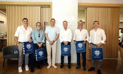 Il "Como 1907" ospita le autorità al centro sportivo