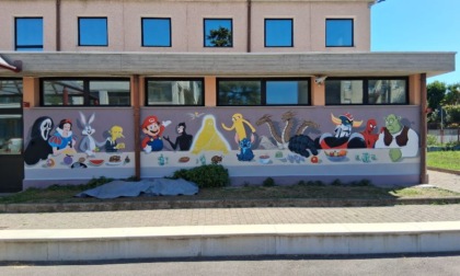 Murales dell'Ultima Cena a tema Cartoons: è polemica