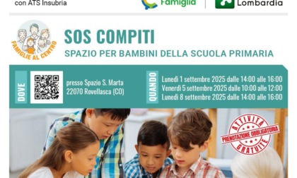 Sos compiti per i bambini della primaria