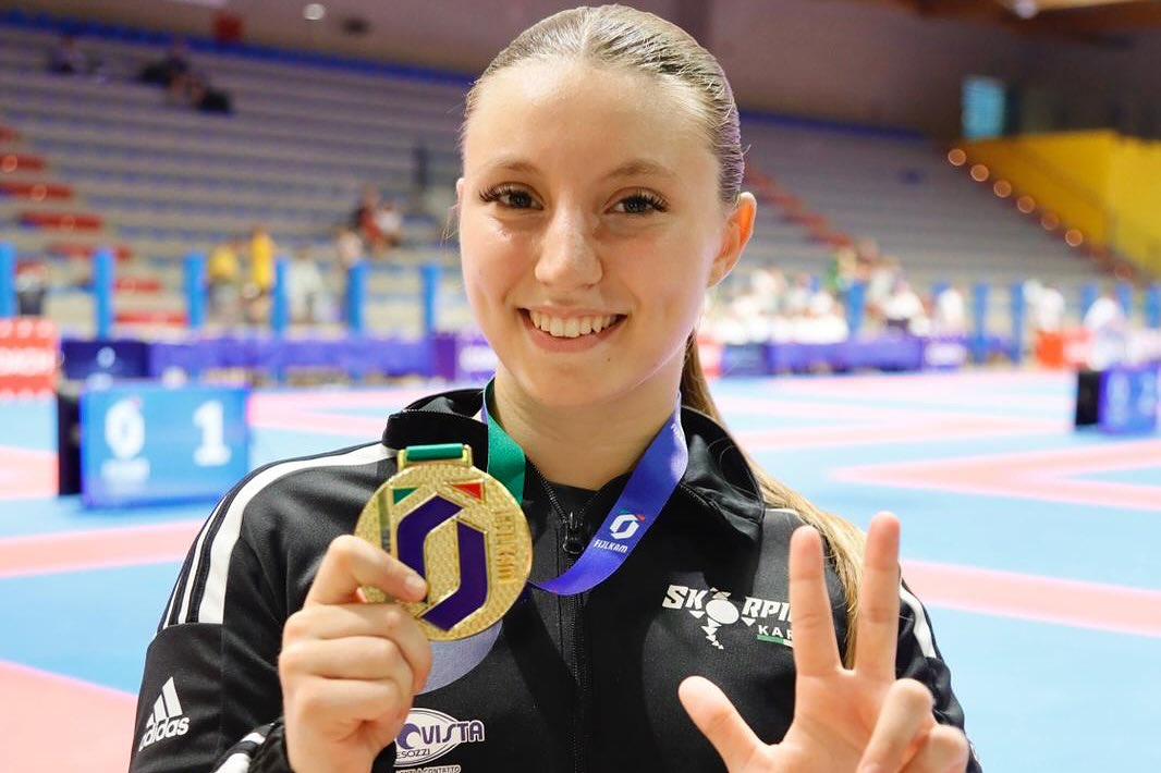 Roberta Dominici, tris di ori e numero uno