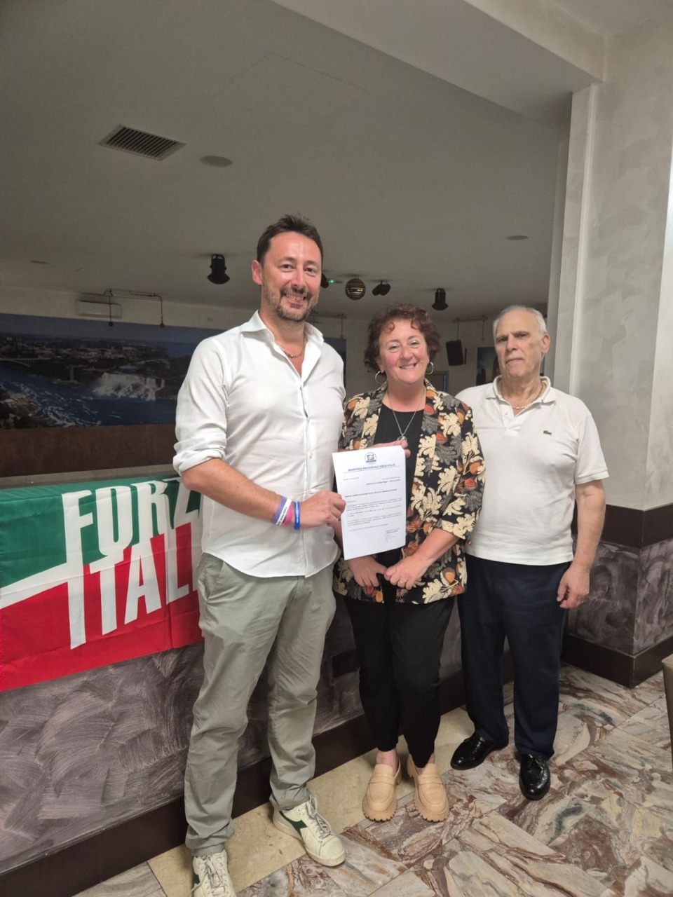 Giovanna Oliva è stata nominata come delegata «azzurra» a Origgio