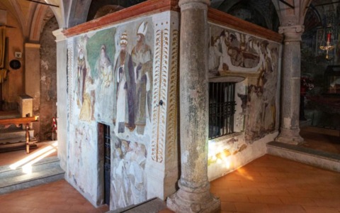 Apre alle visite il sacello di Santa Caterina del Sasso