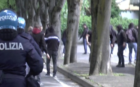 Emessi 13 Daspo dopo gli scontri fra gli ultras di Saronno e Legnano