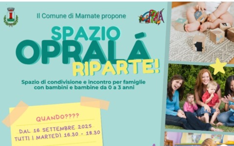 Dopo la pausa estiva lo Spazio Opralà è pronto per ripartire