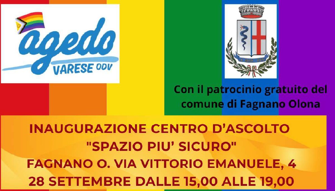 S’inaugura il centro d’ascolto “Spazio più sicuro”