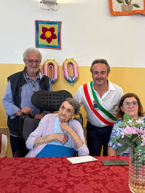 Grande festa per i cent’anni di Giuseppina