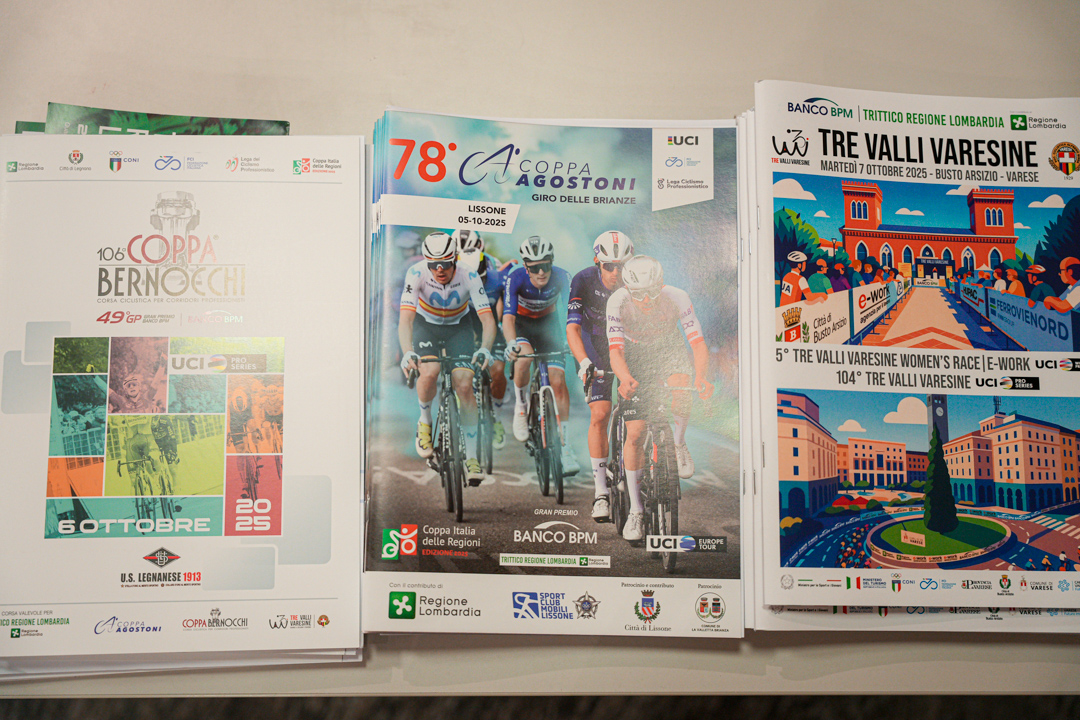 Presentato il Trittico Lombardo, Fontana: “Ciclismo eccellenza del territorio”