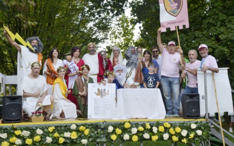 Il rione Perseghett si aggiudica la la sesta edizione del Palio