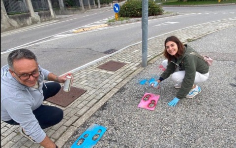 Piedibus, segnaletica nuova grazie a Genitori in branda