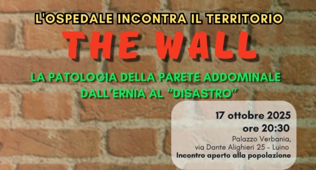 “The Wall – L’ospedale incontra il territorio”: convegno aperto sulla patologia della parete addominale