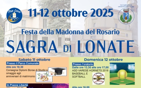 Weekend di festa per la Sagra di Lonate