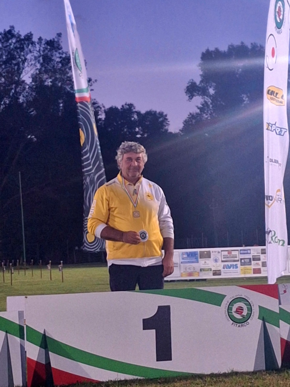 L’arciere fagnanese ha vinto i Campionati italiani  Campagna