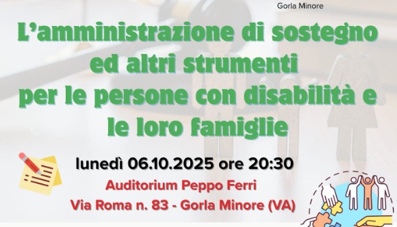 “Quando il sostegno diventa forza”: lunedì un incontro pubblico