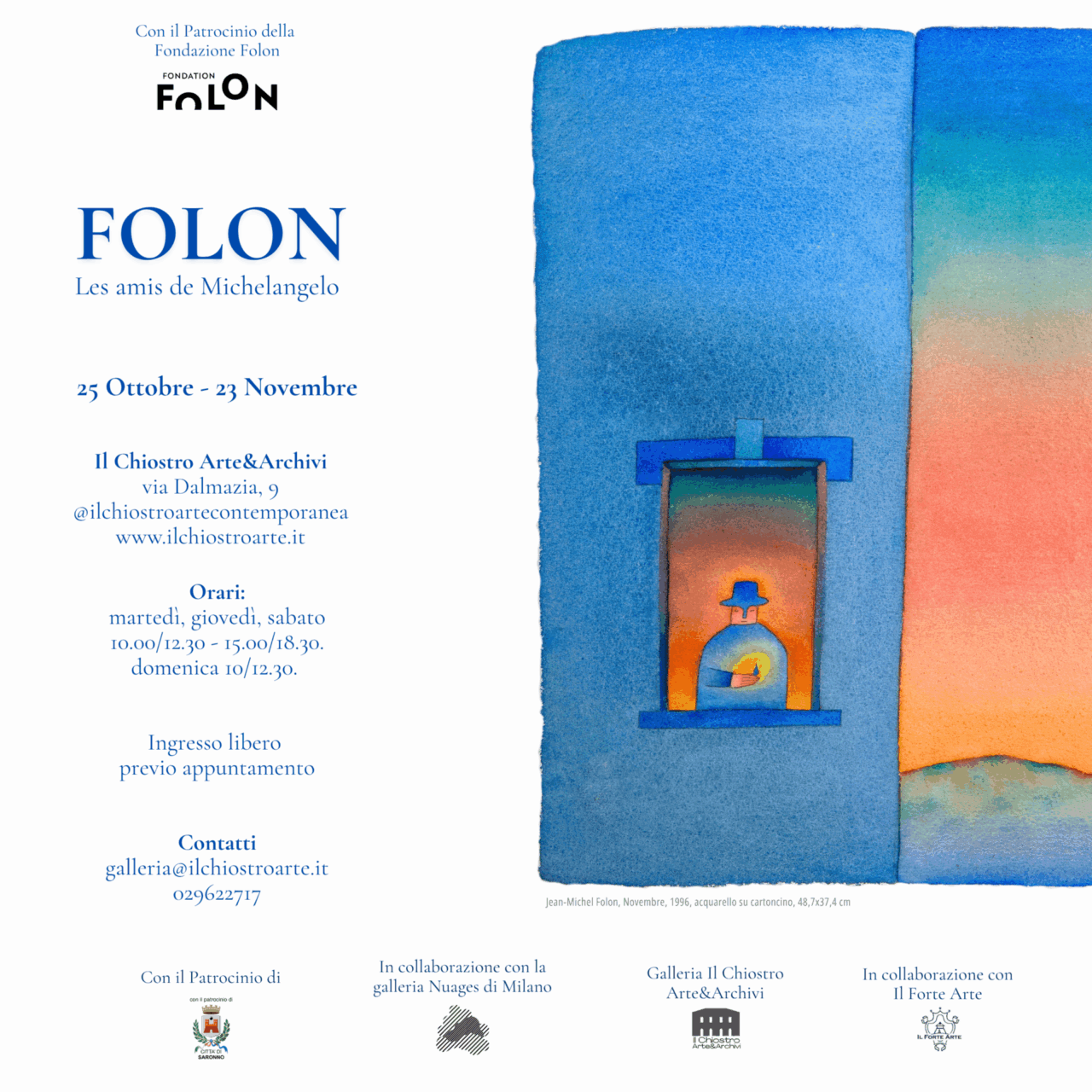 Una mostra per celebrare le opere di Folon