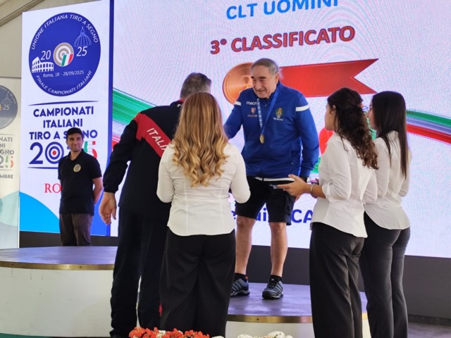 A 80 anni è bronzo ai Campionati italiani