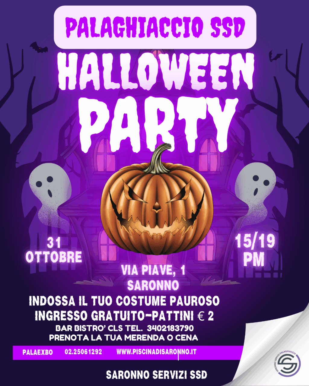 Halloween si festeggia sul ghiaccio