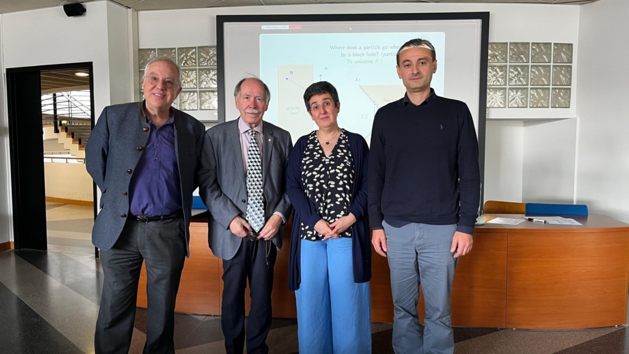 Il Premio Nobel Gerard ’t Hooft all’Insubria per un seminario sui buchi neri