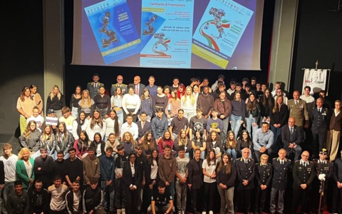 Cerimonia di premiazione del progetto Interforze in memoria delle Vittime del dovere