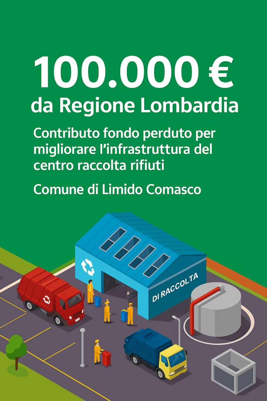 100mila euro per importanti lavori al centro raccolta rifiuti