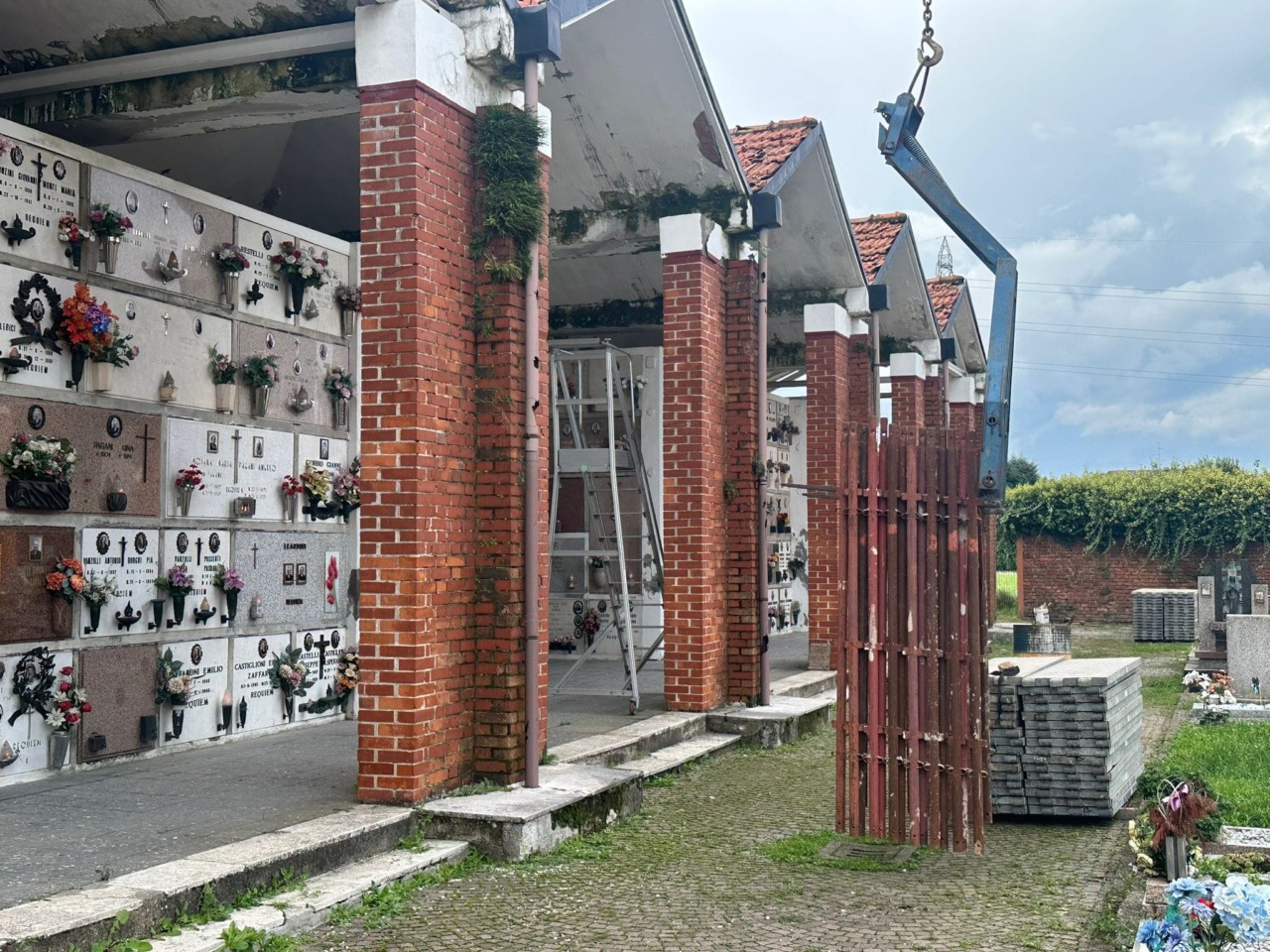 Al via il terzo lotto dei lavori al cimitero