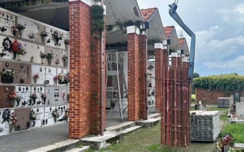 Al via il terzo lotto dei lavori al cimitero