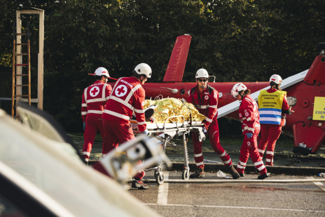 Simulazione di maxi emergenza alla Leonardo