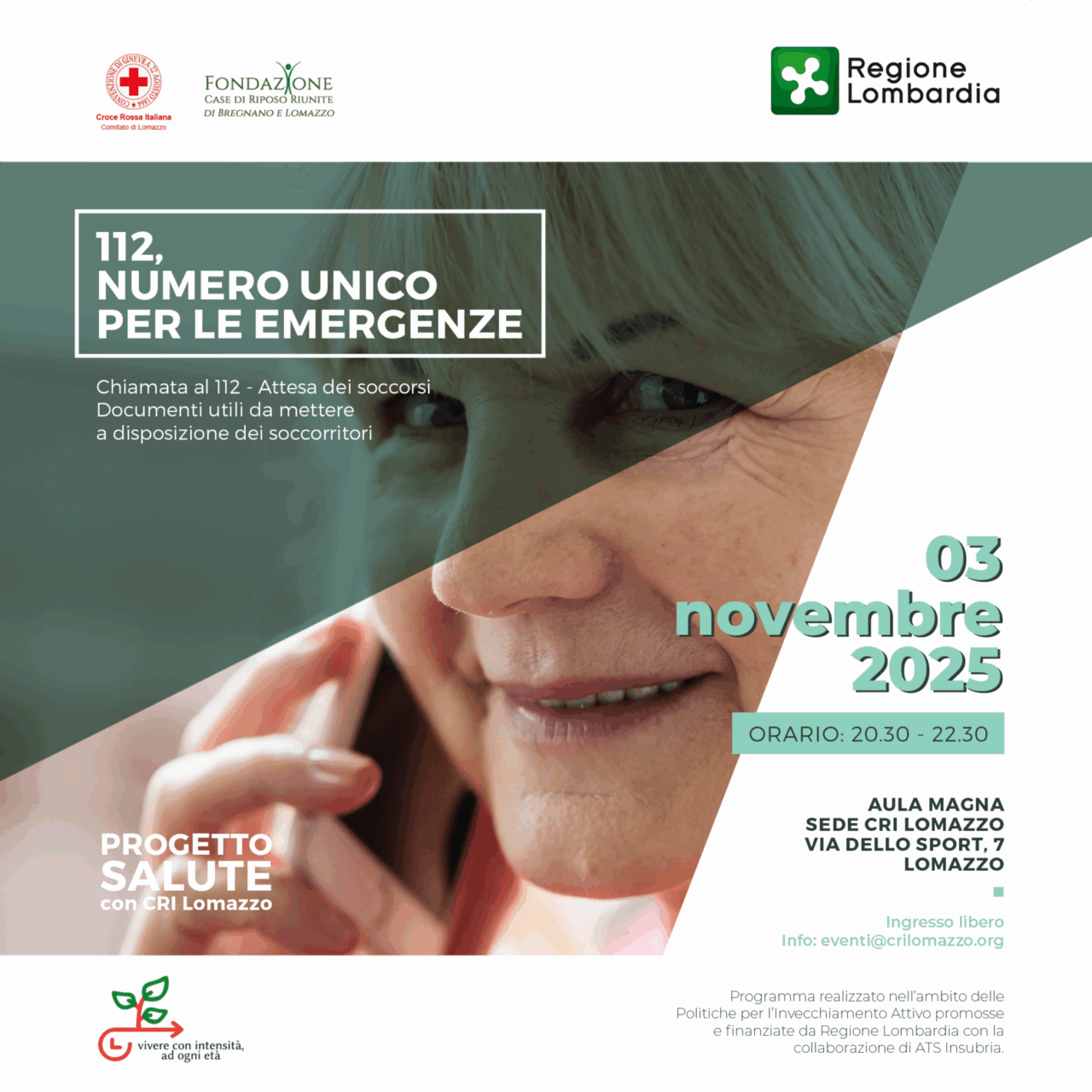 Un ciclo di incontri della Croce rossa dedicati alla terza etร