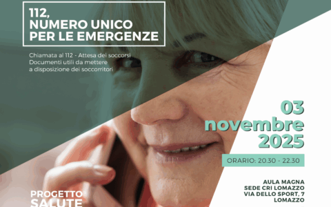 Un ciclo di incontri della Croce rossa dedicati alla terza età