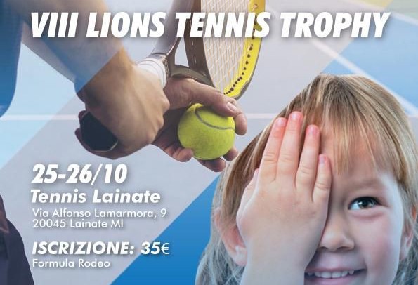 Si gioca a tennis per sostenere lo screening dell’ambliopia