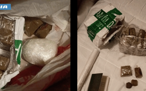 Pusher in monopattino trovato con cocaina e hashish