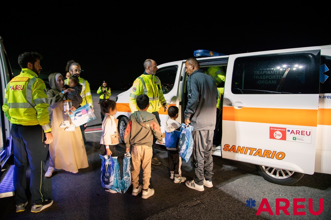 Tre piccoli pazienti provenienti da Gaza in cura negli ospedali lombardi