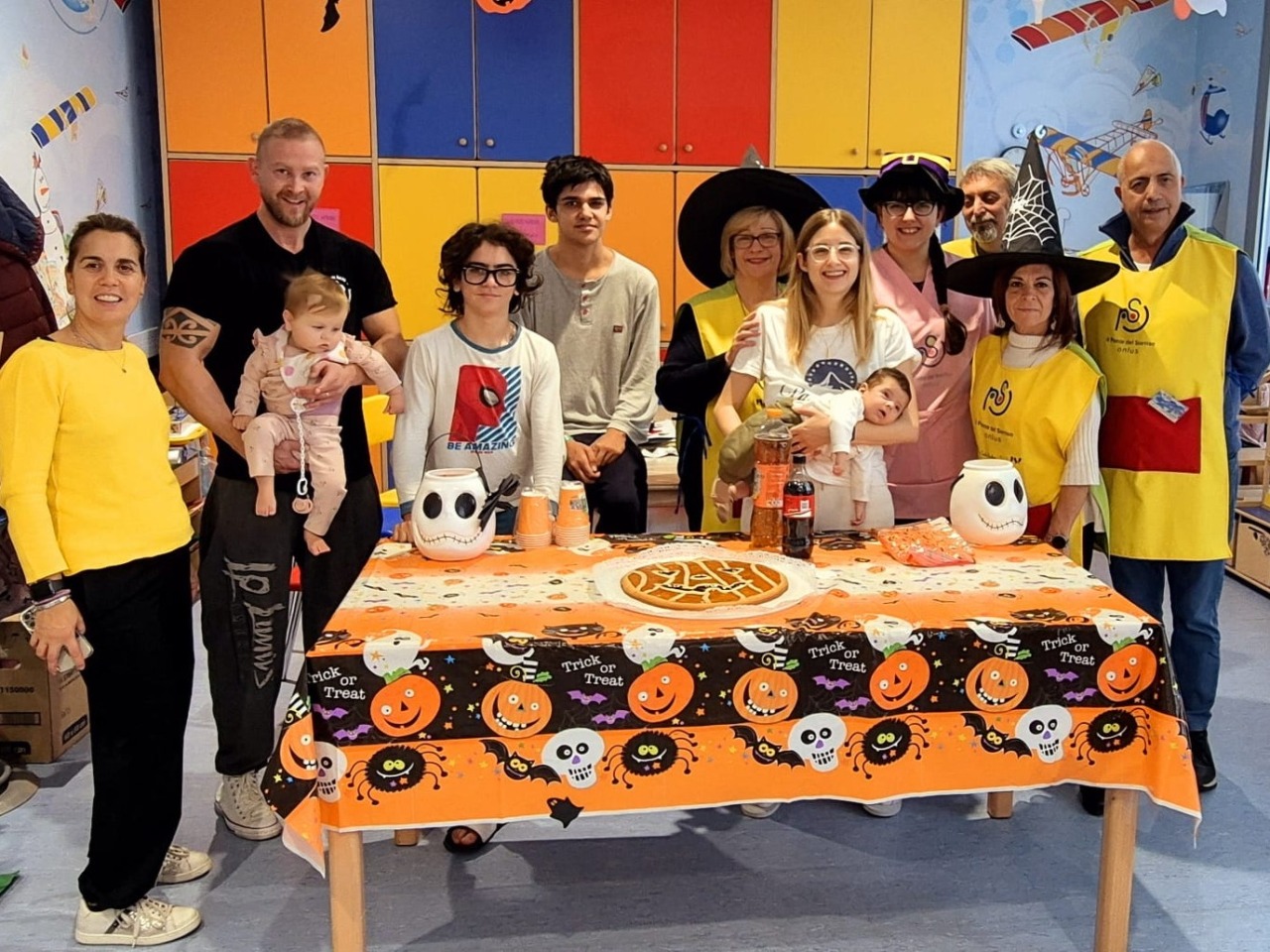Anche i reparti pediatrici hanno festeggiato Halloween