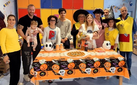 Anche i reparti pediatrici hanno festeggiato Halloween