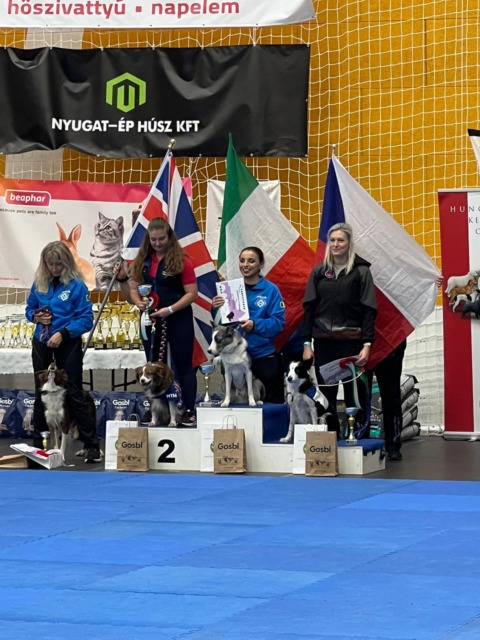 Dog dance, Lucrezia e Fly campione europei