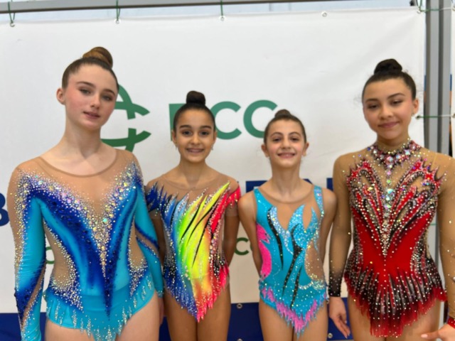 Le ginnaste della Coccinella primeggiano anche a Brescia