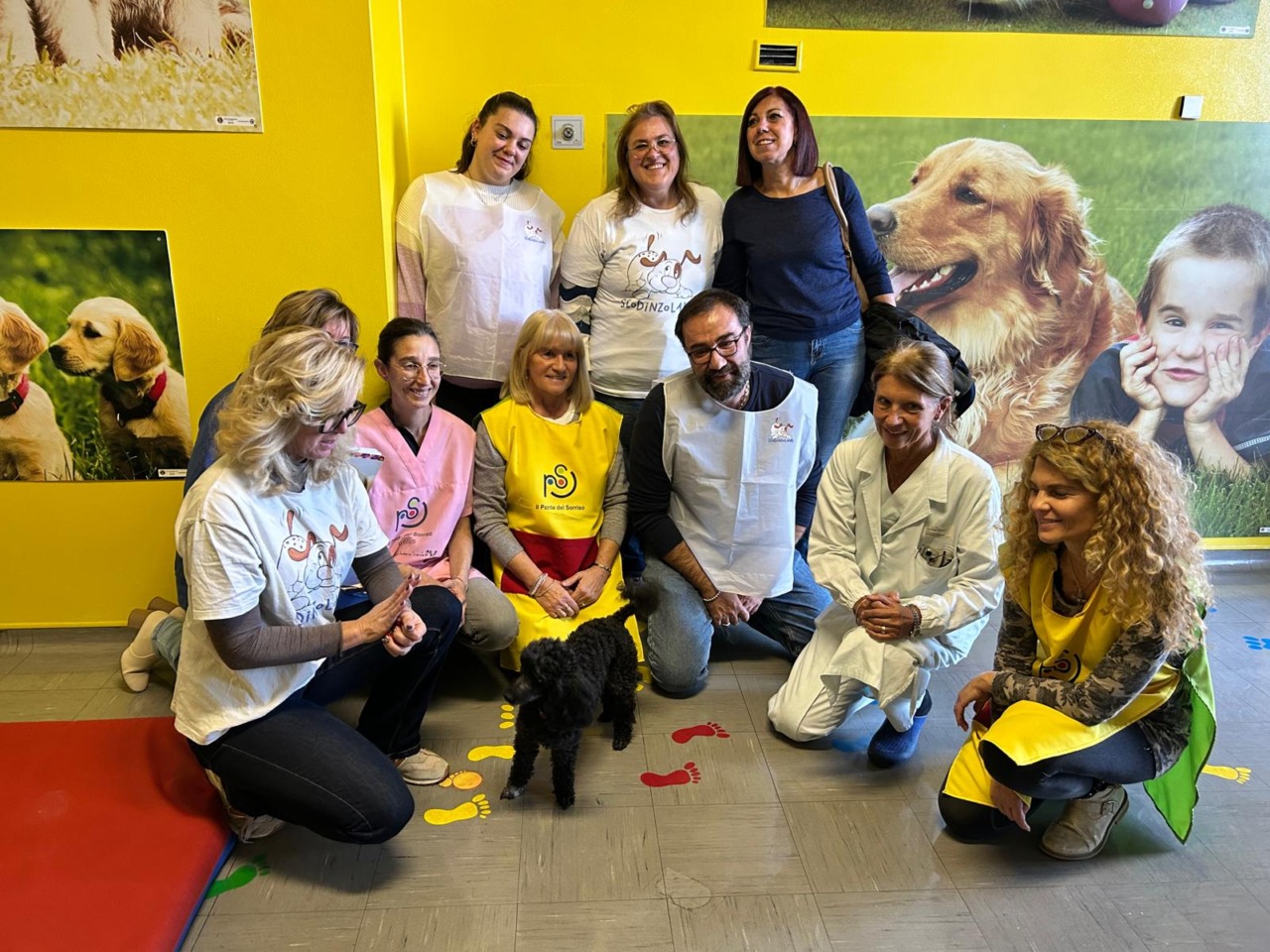 Il sorriso a quattro zampe: tornano i cani in Pediatria