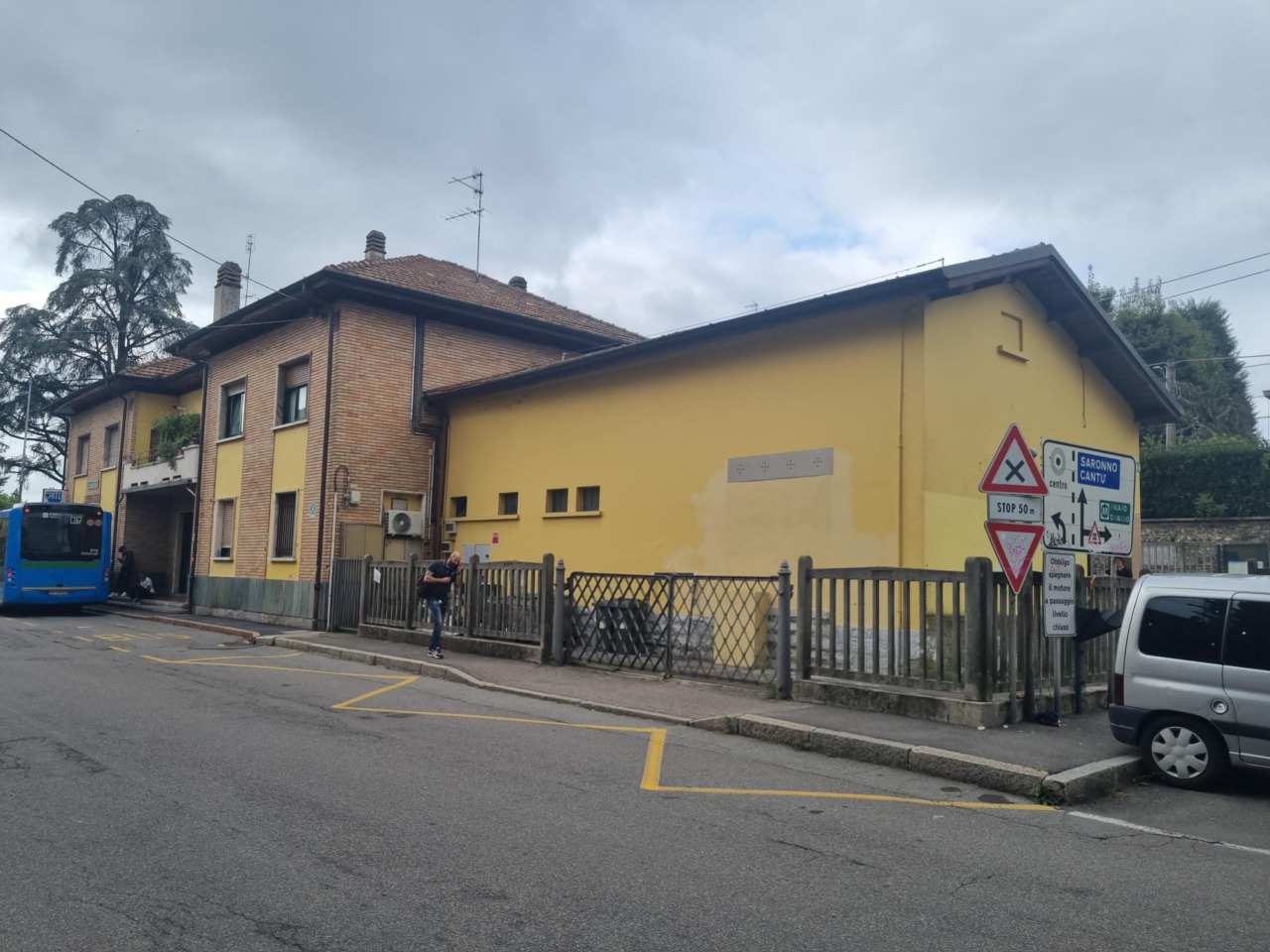 Iniziati i lavori di ristrutturazione della stazione di Lomazzo