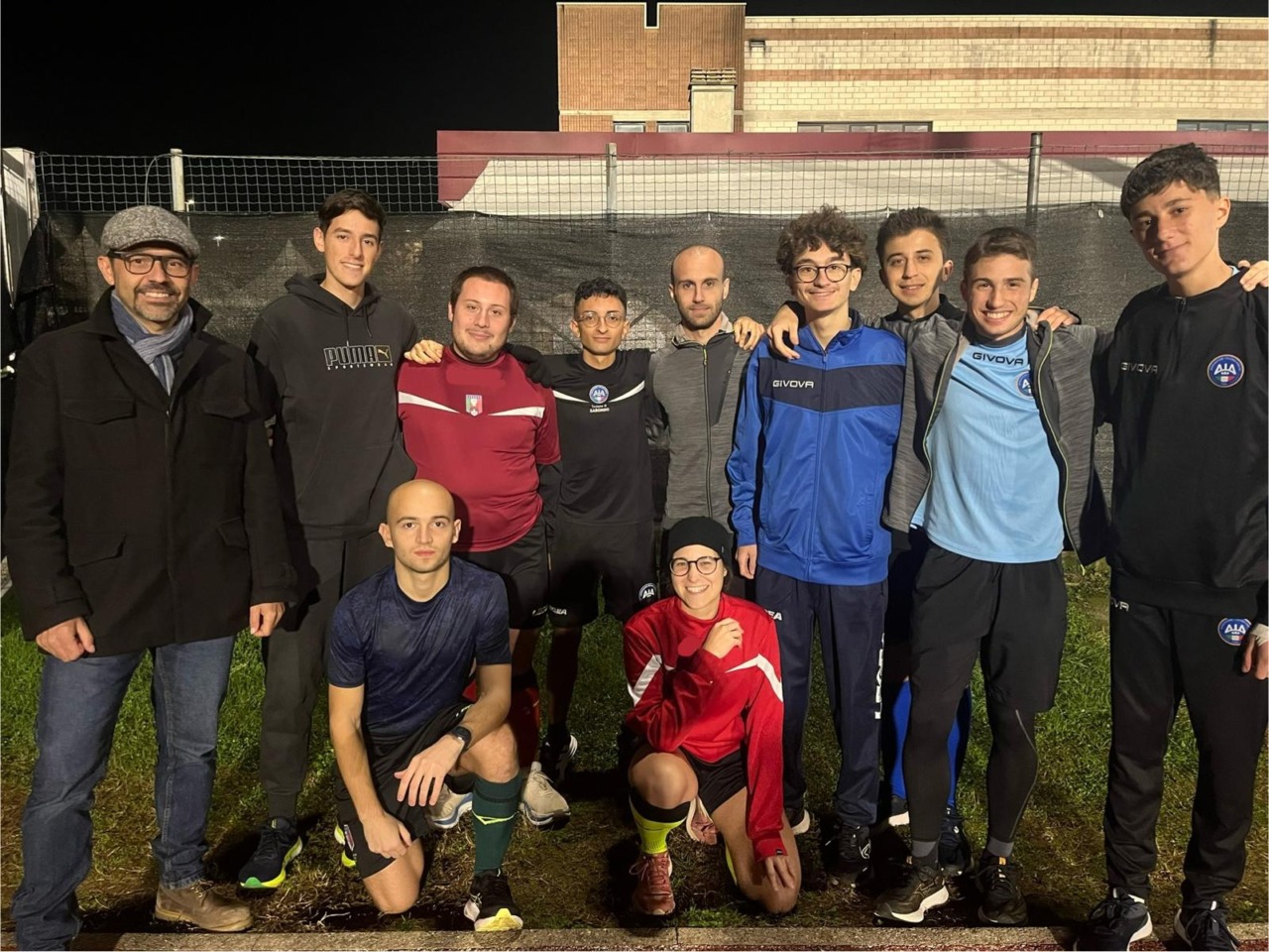 Gli arbitri di Saronno si allenano nel vicino centro sportivo di Solaro