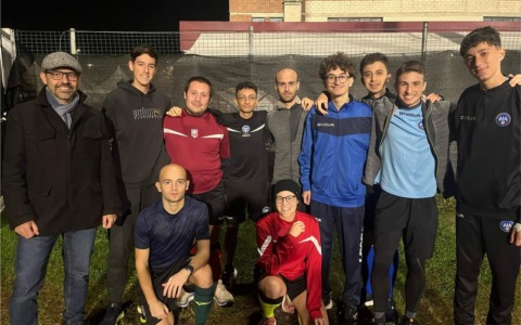 Gli arbitri di Saronno si allenano nel vicino centro sportivo di Solaro