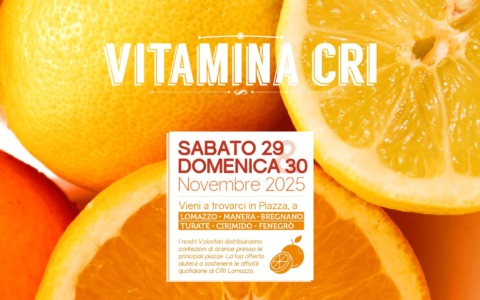 Sabato e domenica torna Vitamina Cri