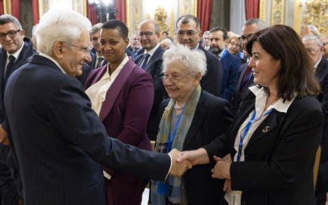 L’infermiera Corti al Quirinale con la residenza di Malnate