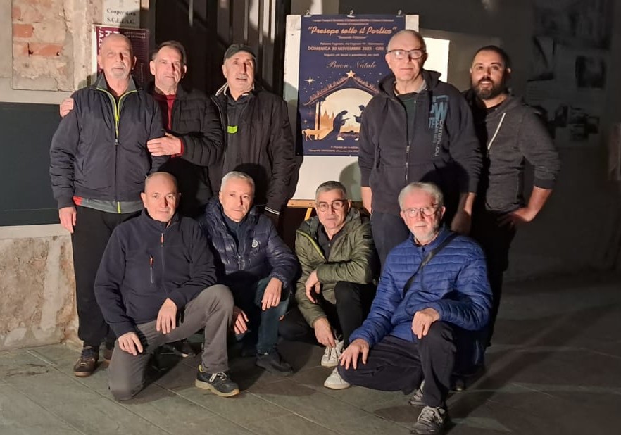 Il presepe sotto il portico 2025