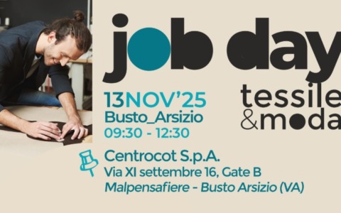 Job Day tessile e moda a Busto Arsizio: le imprese incontrano i candidati