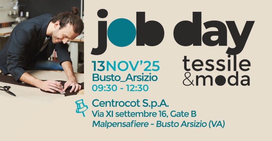 Job Day tessile e moda a Busto Arsizio: le imprese incontrano i candidati