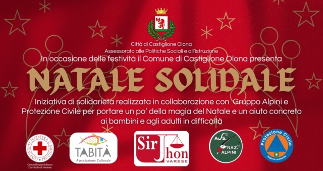 Con il Natale solidale si fa un gesto concreto per sostenere chi ha bisogno