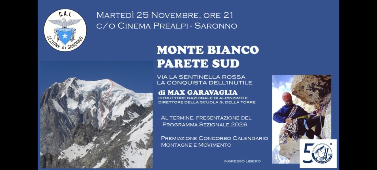 Dal Monte Bianco alla presentazione del programma sezionale