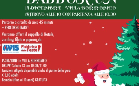 Pronti a correre la Babbo Run