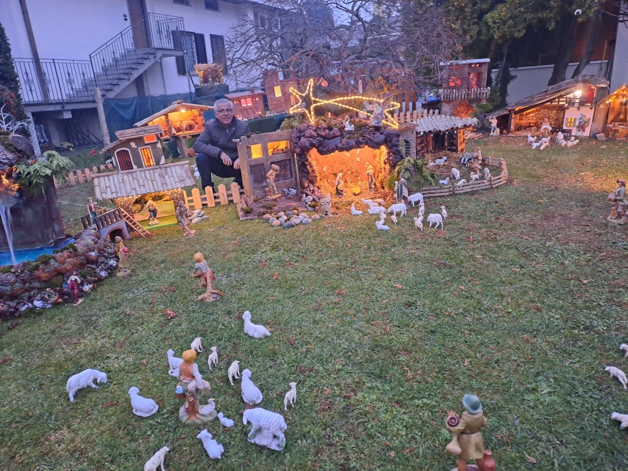 Il presepe di Andolfatto chiama tutti